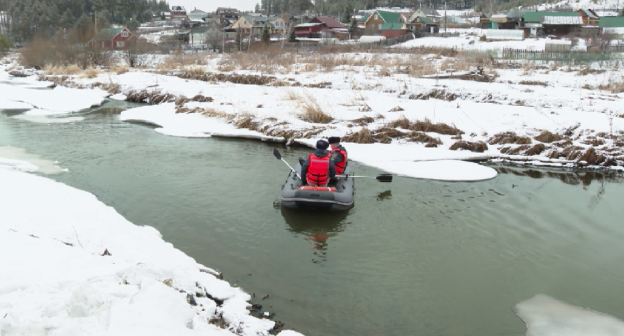 Большие учения по противодействию катастрофическому паводку прошли в Полевском