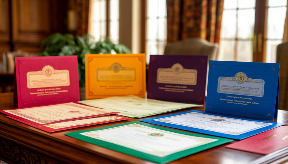 Вместо свидетельства - выписка. Все официально