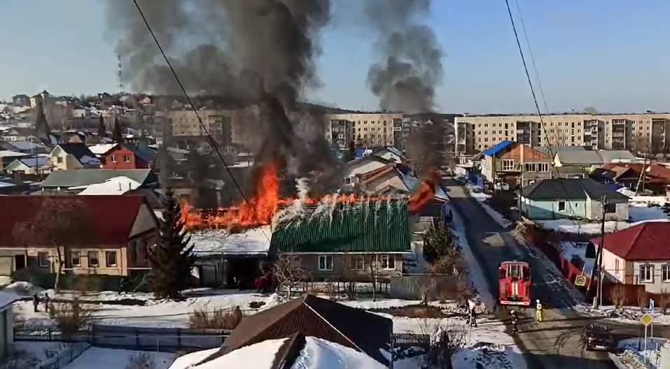 Загорелось от бани. Подробности пожара на Островского