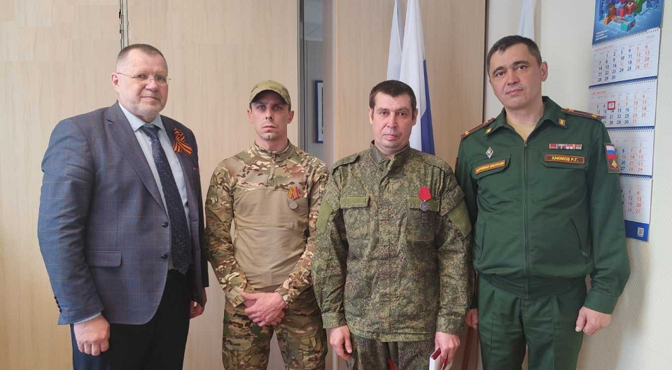 Награды нашли полевских героев СВО