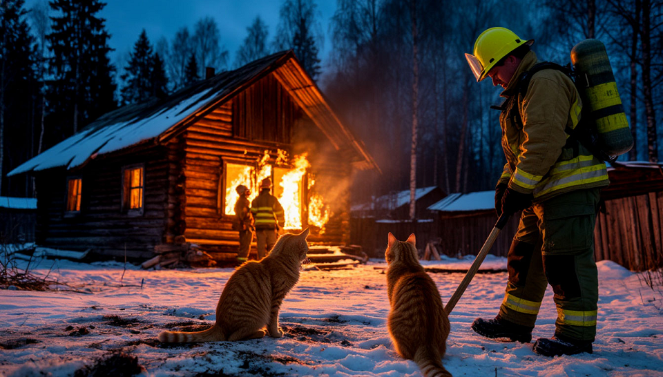 Два человека погибли в пожарах в полевских поселках в последний день года