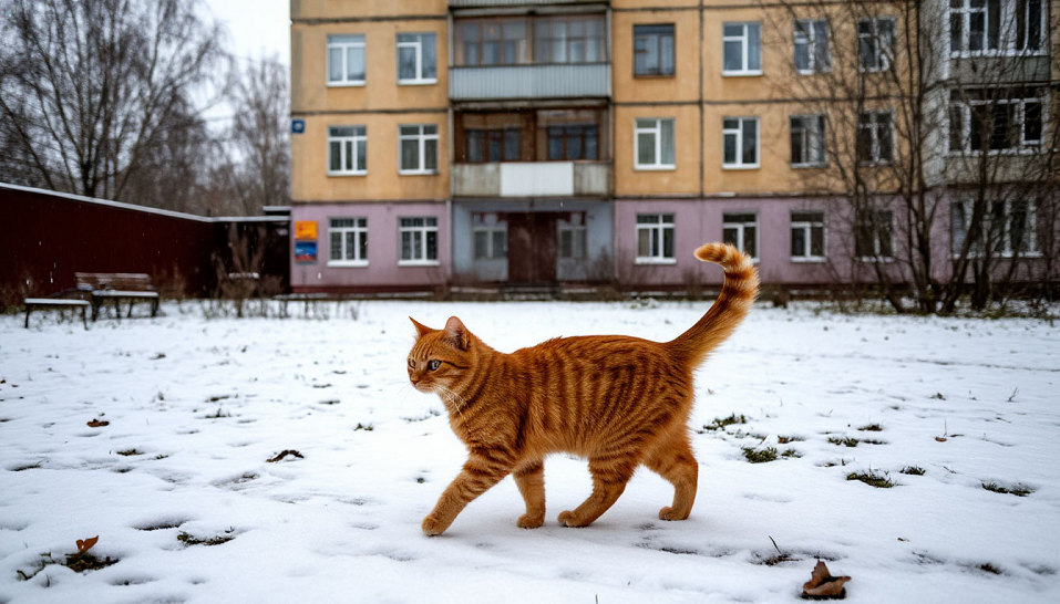 Зима подкралась незаметно. В Полевском все же выпал снег