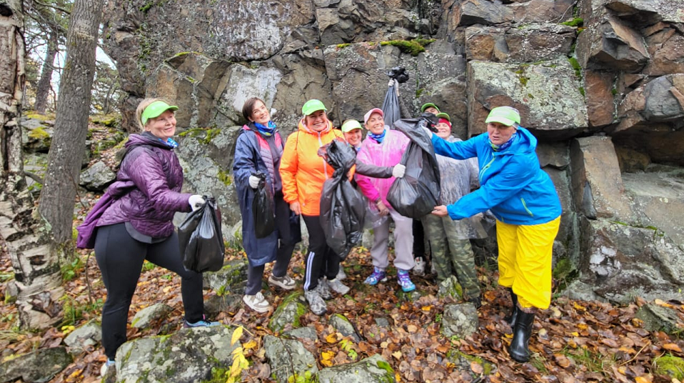 В полевских лесах прошел плоггинг!