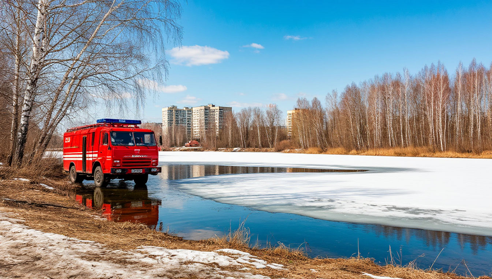 Искупались в ледяной воде. Что случилось на Северском пруду