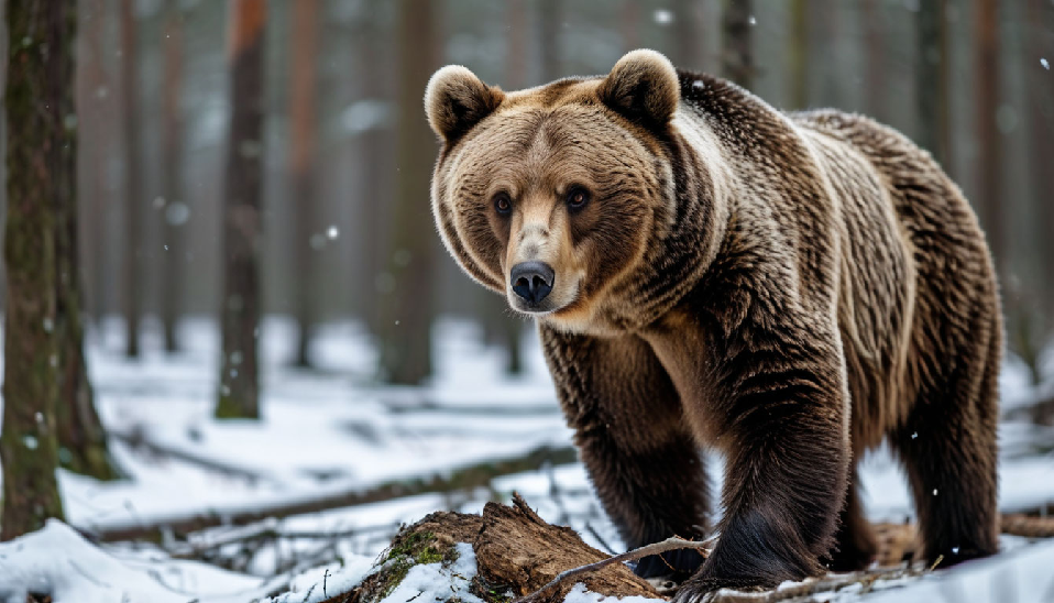 Просыпаются уральские медведи. В лесу ходить опасно еще и поэтому