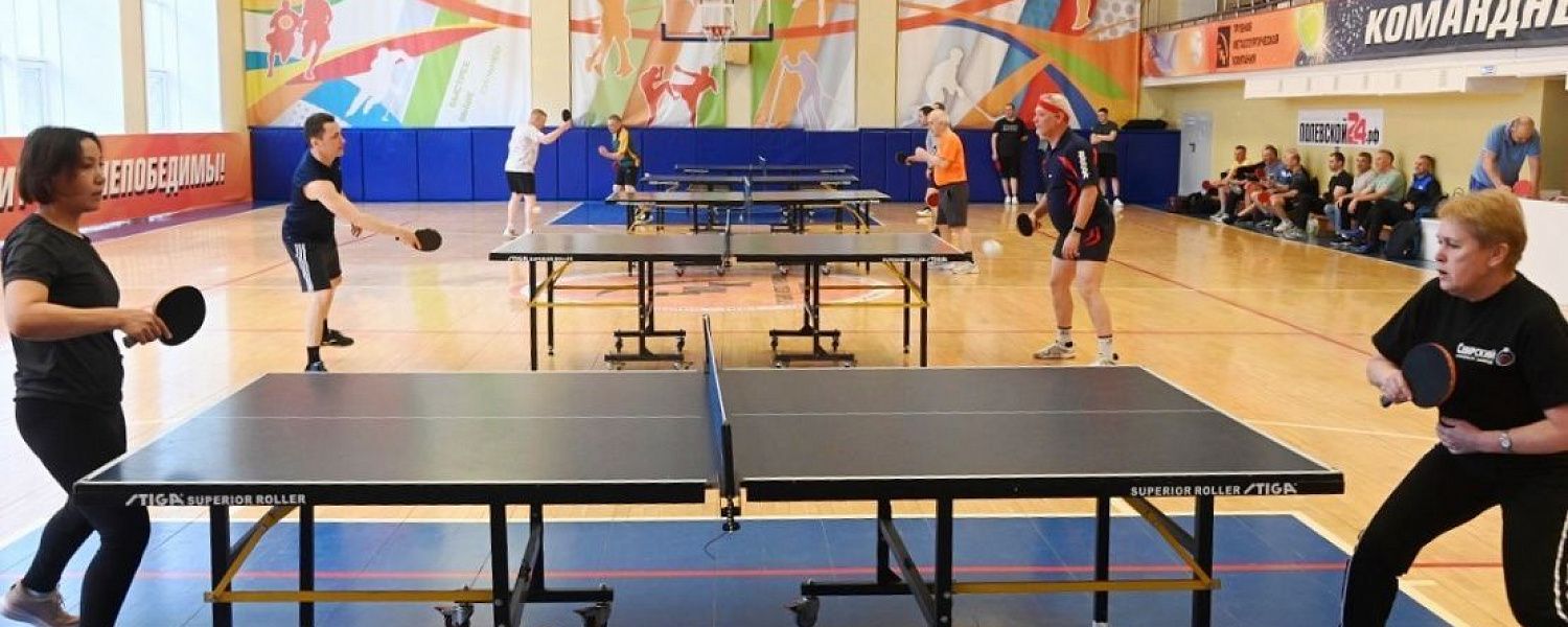 Состоялись общезаводские соревнования СТЗ по настольному теннису