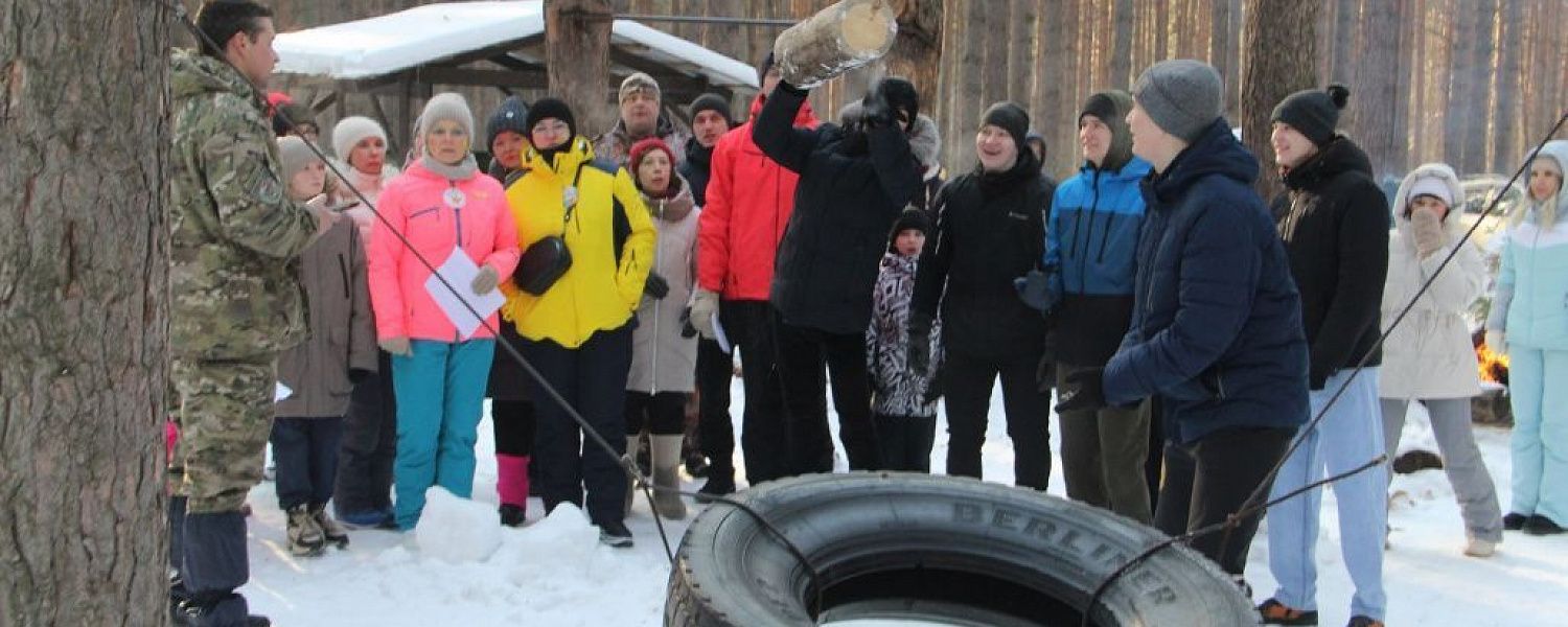 Трубопрокатчики СТЗ вышли в лес на традиционный "Форт Боярд"